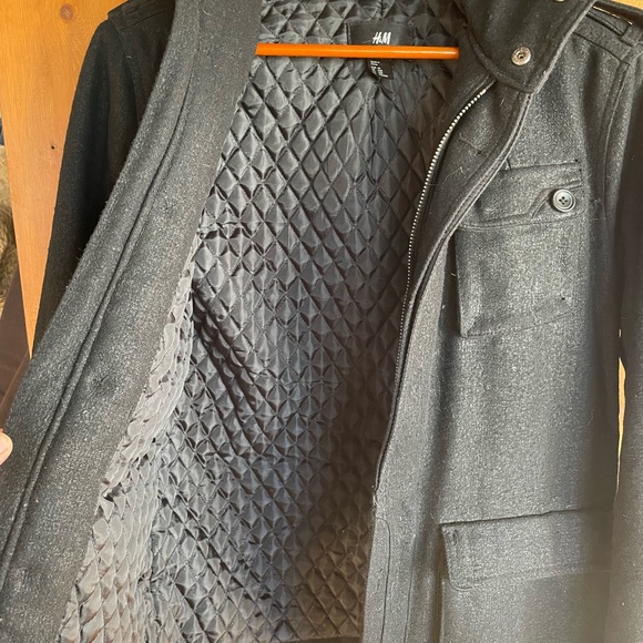 H&M Wool Zip Up Jacket - Picture 3 of 7